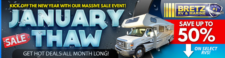 january thaw sale banner