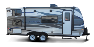The 2016 Keystone RV Springdale 189FLWE travel trailer.