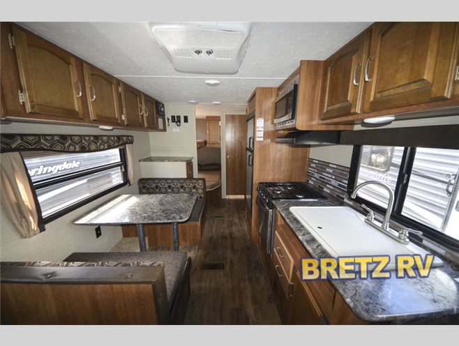 The Keystone Springdale 189FLWE interior has everything you need for a successful vacation!