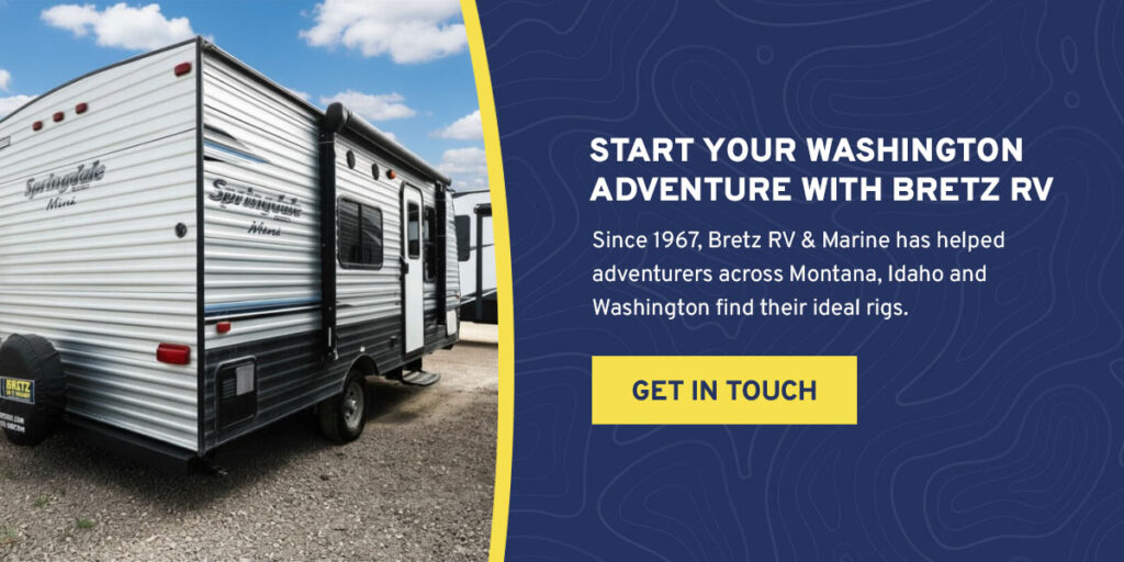Start Your Washington Adventure With Bretz RV